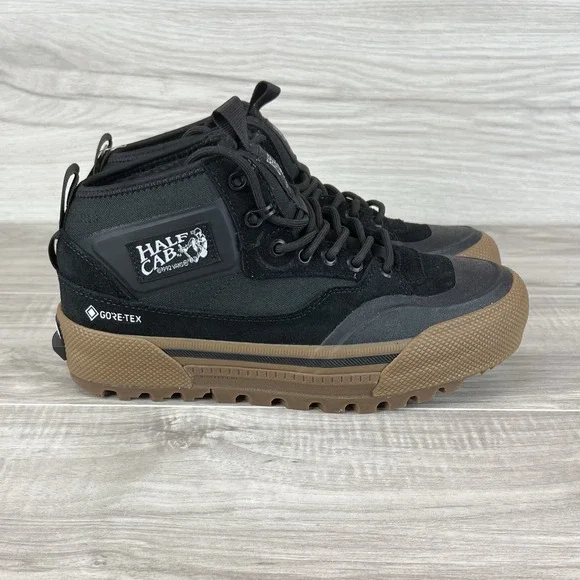 Vans MTE Half Cab GORE-TEX Insulated Shoe Black Gum Size Mens 6.5 / Women's 8